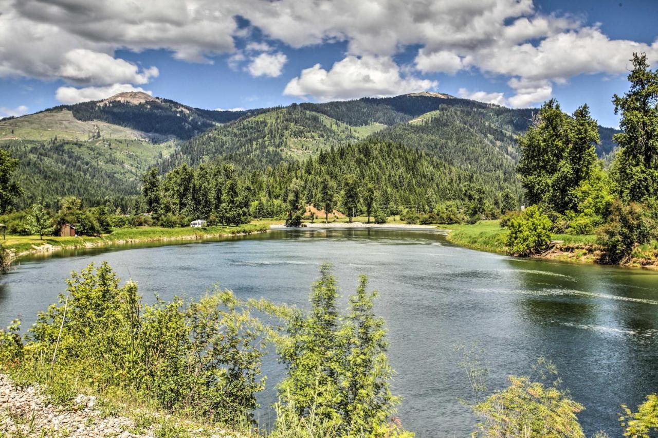 Private 2-Acre Retreat With Mtn Views, Walk To River Saint Maries Bagian luar foto