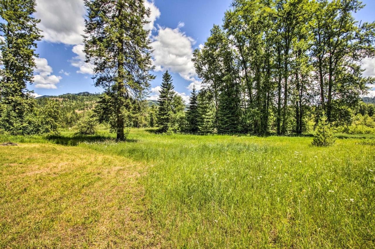 Private 2-Acre Retreat With Mtn Views, Walk To River Saint Maries Bagian luar foto