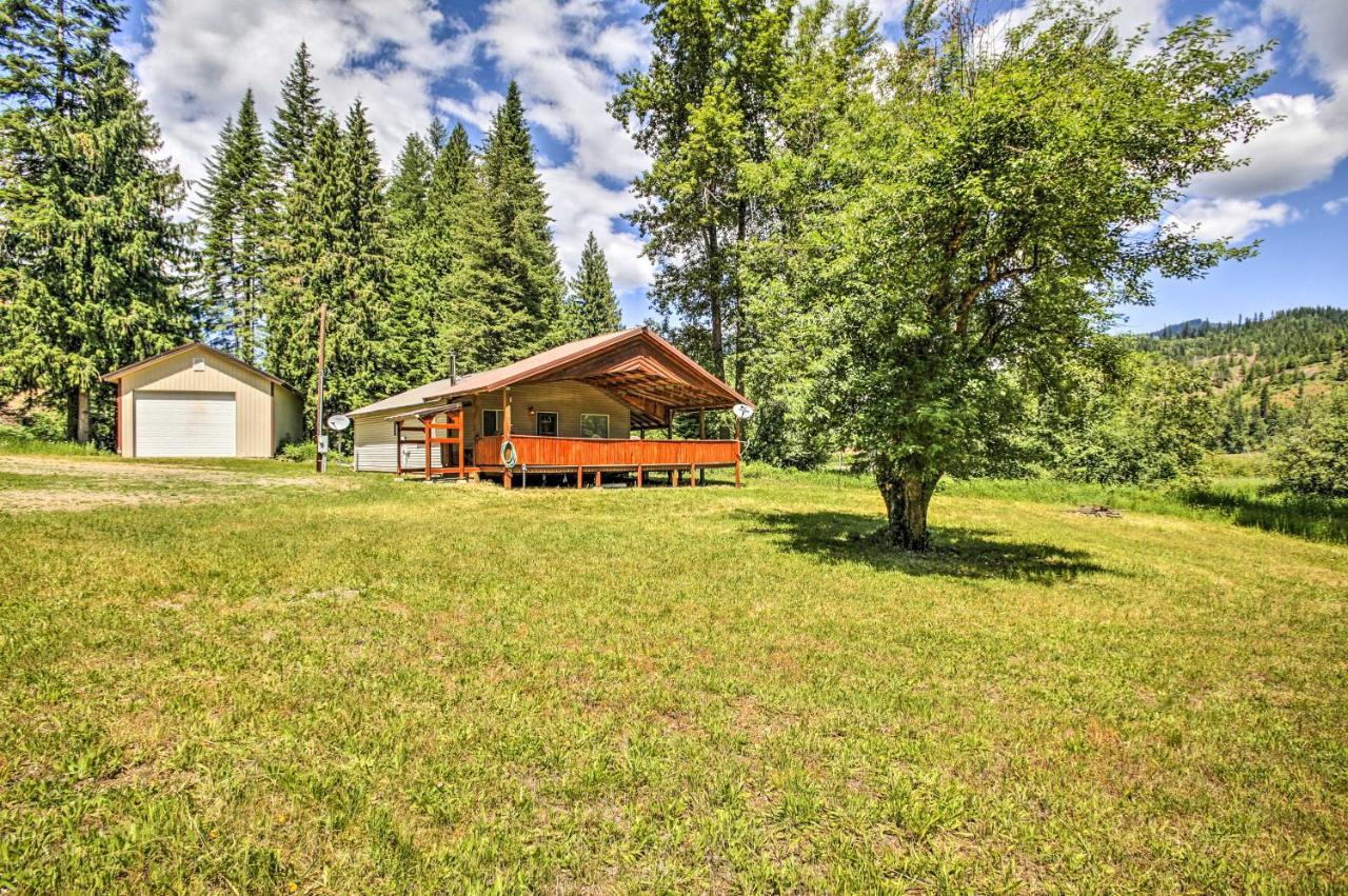 Private 2-Acre Retreat With Mtn Views, Walk To River Saint Maries Bagian luar foto